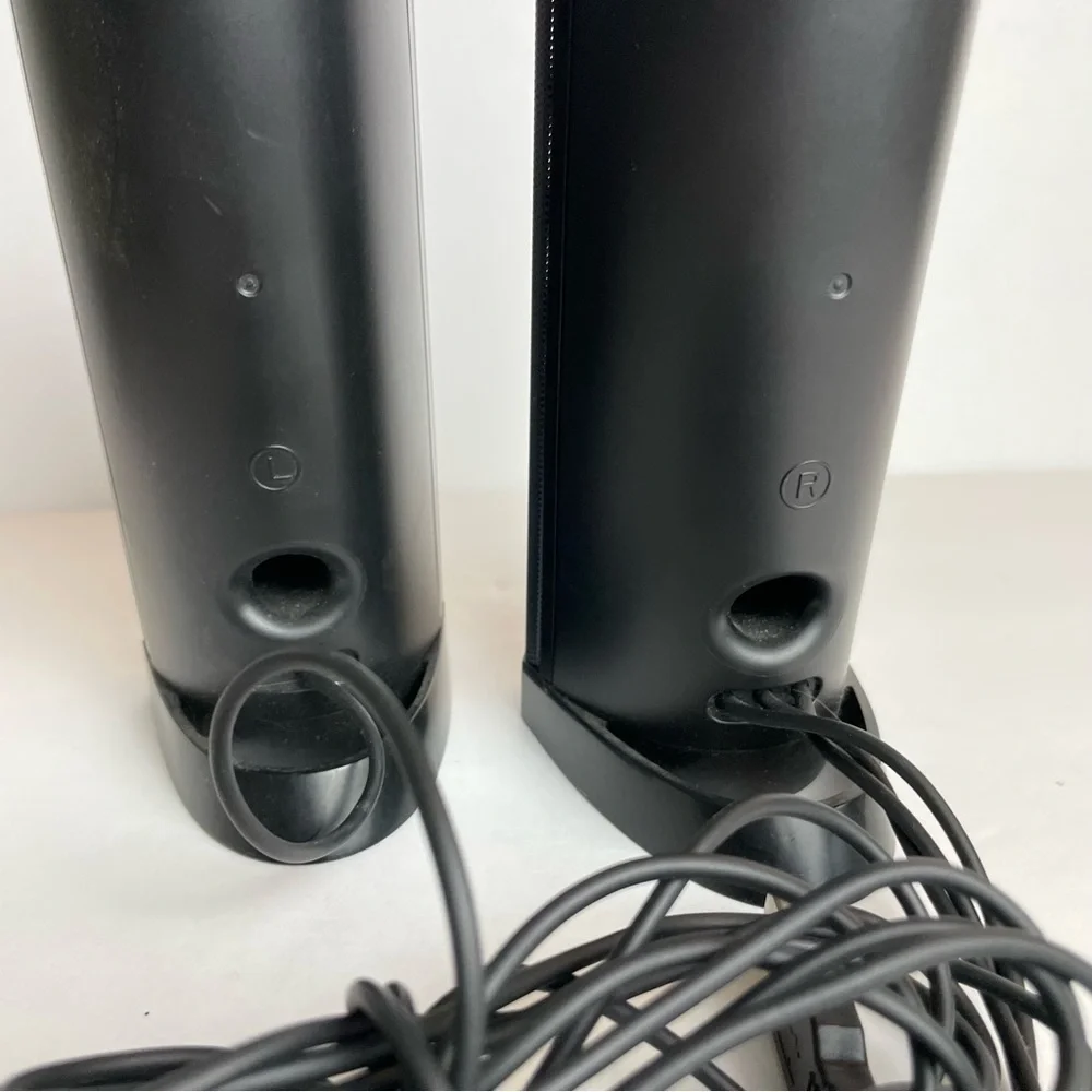 Black Dell Computer Speakers AX 210 5V